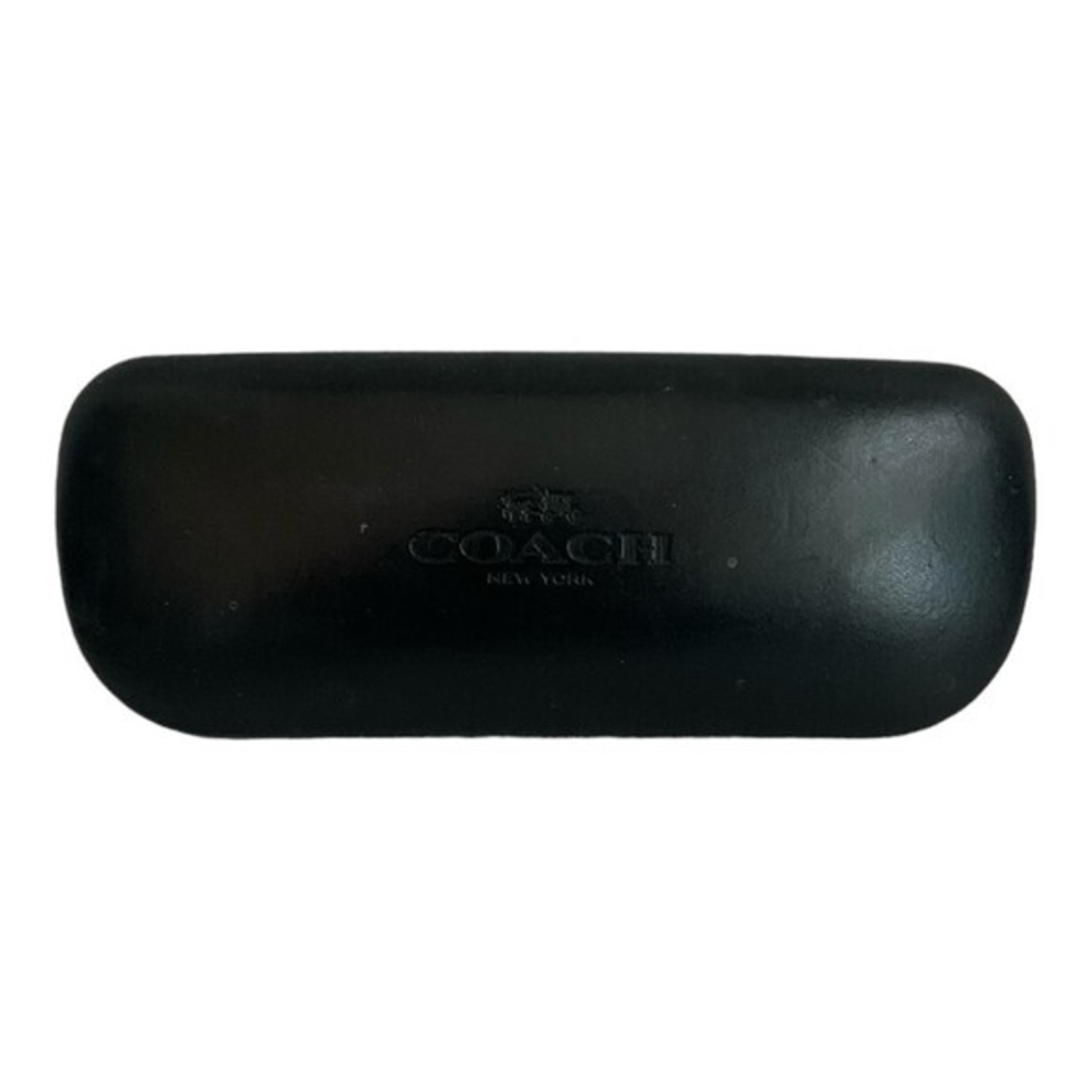 COACH Black Hard Shell Sunglasses Case 6.5"x3.5"x2.5" Eyeglass Box Good - Picture 3 of 5
